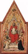 Giotto, The Stefaneschi Triptych: St Peter Enthroned